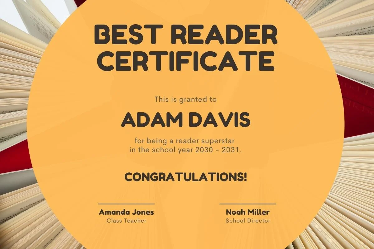 best-reader-certificate