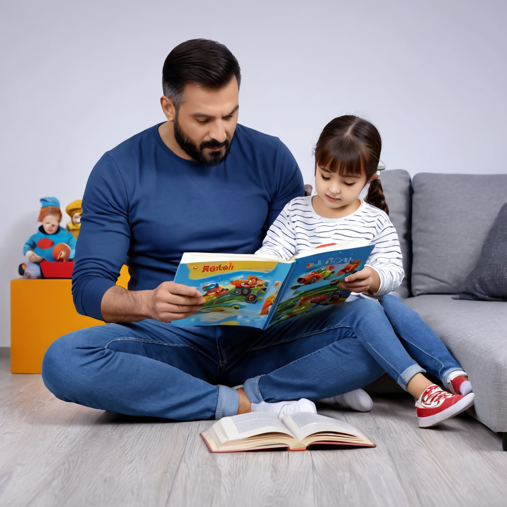 Early Reading Success Father-teaching-child-to-read